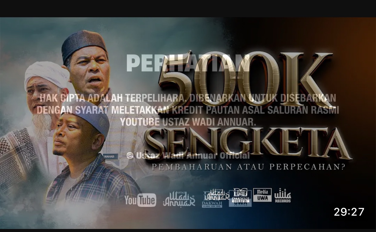 AI analisa video "Sengketa" lakonan Ustaz Wadi Anuar